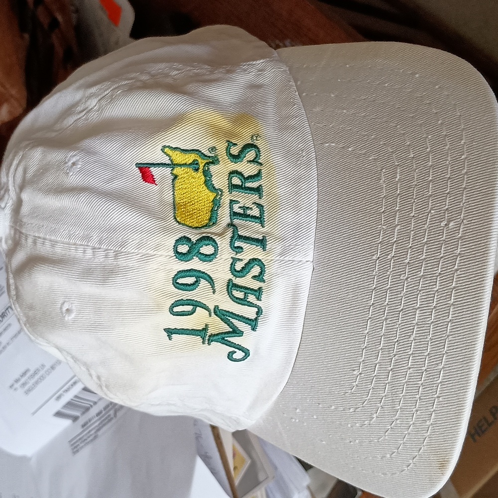 Vintage 1998 Masters Golf hat 1sz$34 +Free hat